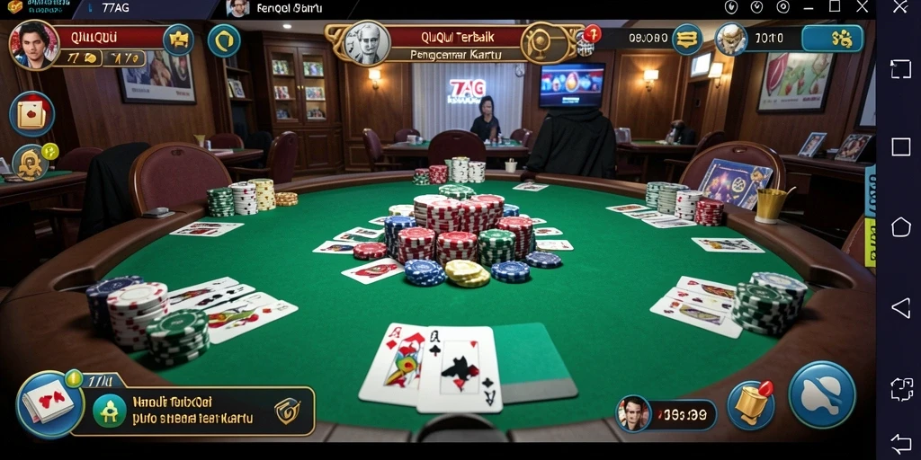 Gameplay seru QiuQiu di 77AG.