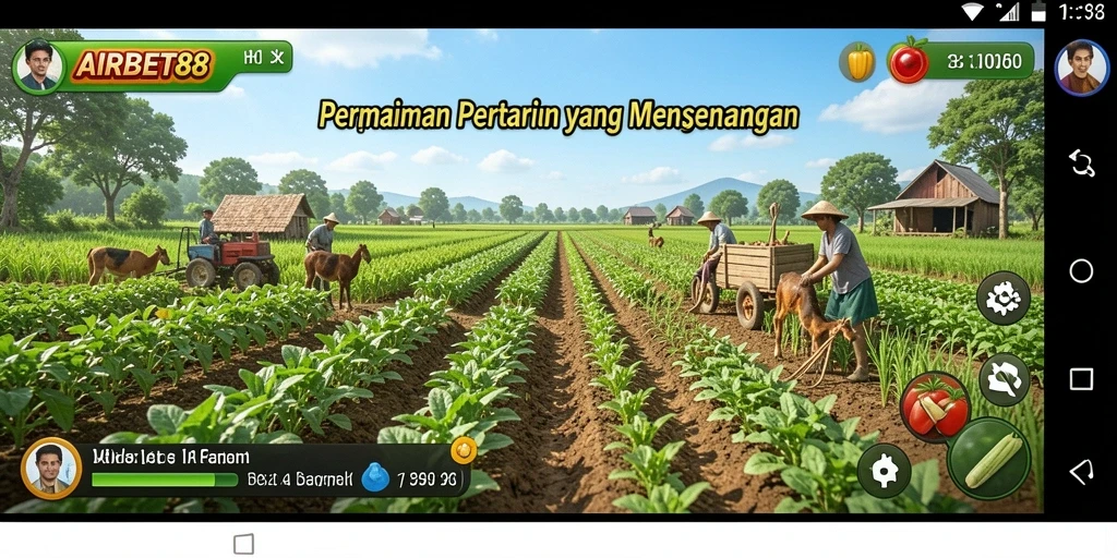 Tampilan gameplay FARMING di AIRBET88 yang menarik dan interaktif.