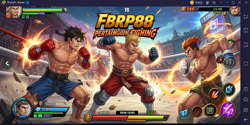 Gameplay seru dan mendebarkan di arena pertarungan FBRP88.