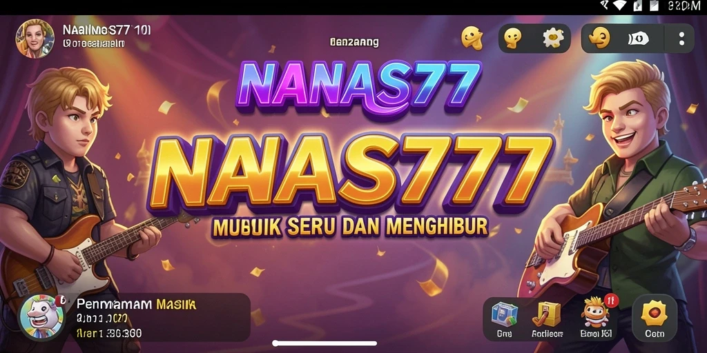 Tampilan gameplay seru dan interaktif dari NANAS777.