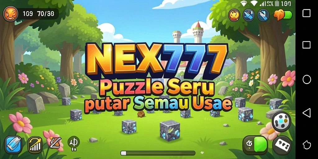 Menampilkan gameplay seru NEX777 dengan tantangan puzzle yang menarik.