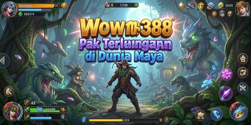 Screenshot gameplay WOW388 menampilkan aksi petualangan yang seru.